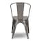Atlas Commercial Products Titan Series Industrial Metal Chair, Clear Coat MSC9CC - alternate 4